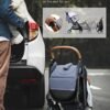 Lightweight Baby Stroller, Besrey Self Folding Travel Stroller Baby Carriage with One-Hand Gravity Fold, Waterproof Canopy, Toddler Compact Stroller with Cup Holder Shock-Absorbing Wheel, up to 50lbs - Image 2