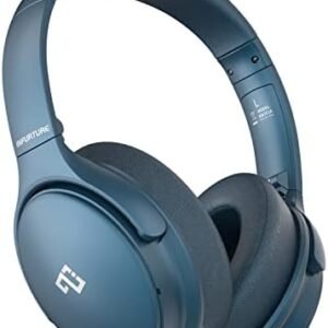 INFURTURE Active Noise Cancelling Headphones, H1 Wireless Over Ear Bluetooth Headphones, Deep Bass Headset, Low Latency, Memory Foam Ear Cups,40H Playtime
