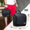 AvaJex Travel Toiletry Bag for Men and Women - Large Hanging Organizer - Waterproof Hygiene Bag with Metal XXL Swivel Hook, YKK Zippers and 19 Compartments for Toiletries, Makeup, Cosmetics - Image 4