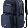 LIGHT FLIGHT Laptop Backpack for Men, Travel Backpack for Men Women bag with Charging Port Fits 17.3 Inch Computer, 40L Back Pack for Business Work College, Dark Blue