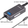 Slim Universal Laptop Charger Replacement AC Adapter 70W with Multi Connectors for HP BM Lenovo Thinkpad Dell Sony Fujitsu Acer Delta Gateway Toshiba Liteon Samsung Notebooks Ultrabook and More Black - Image 4