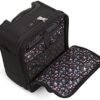 Vera Bradley Women's Softside Underseat Rolling Work Bag, Black, One Size - Image 3