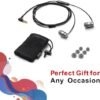 UliX Rider Wired Earbuds in-Ear Headphones, Earphones with Microphone, 5 Years Warranty, with Anti-Tangle Cable, Ear Buds for iPhone, iPad, Samsung, School Students, Kids, Women, Small Ears - Image 8