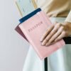 Passport and Vaccine Card Holder Combo, Passport Holder with Vaccination Card Slot Passport Wallet with RFID Blocking Passport Cover for Women - Image 6