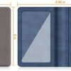 Fintie Passport Holder, Waterproof RFID blocking Cover Case Credit Card Slot, PU Leather Passport Cover Case Travel Essentials for Women Men - Image 6