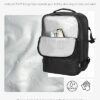 Hynes Eagle 20L Travel Backpack Carry on Backpack Women Men Personal Item Bag for Spirit Airlines Small Nylon Laptop Backpack 14 inches Black - Image 4