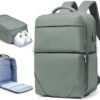 CADOLIM Large Travel Backpack Carry On Flight Approved Mochila De Viaje Carry On Backpack For Women Men Airplanes Backpack For Travel Backpacks Personal Item Travel Bag Army Green