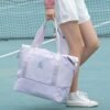 Travel Duffel Bag, Sports Tote Gym Bag, Shoulder Weekender Overnight Bag for Women - Image 3