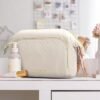 BAGSMART Travel Makeup Bag, Cosmetic Bag Make Up Organizer Case,Large Wide-open Pouch for Women Purse for Toiletries Accessories Brushes - Image 7