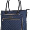 Kenneth Cole REACTION Chelsea Quilted Chevron 15" Laptop & Tablet Business Tote with Removable Shoulder Strap - Image 9