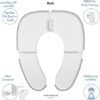Travel Potty Seat, Ultra Compact, Ultra Non-Slip, Seat Made in USA, No-Pinch Locking Hinges, Easy to Clean, Included Carry Bag - Image 6