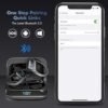 Wireless Earbuds Bluetooth Headphones 75Hrs Playback with LED Diaplay Charging Case Noise Cancelling Ear buds with Earhooks, IPX7 Waterproof Over Ear Earphones for Sports Running Workout,Black - Image 4