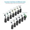 Universal 5V DC 5.5 2.1mm Jack Charging Cable Power Cord, USB to DC Power Cable with 14 Interchangeable Plugs Connectors Adapters Compatible with 5V Devices Max Support 3A - Image 3