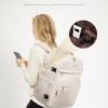 LOVEVOOK Large Travel Backpack for Women, TSA Carry on Backpack for Airplanes, 40L Personal Item Travel Bag fits 17" Laptop with USB Port, Waterproof Carry on Bag Flight Approved with 4 Packing Cubes - Image 8
