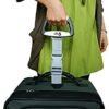 Eat Smart SmartGrip Portable Instant Read Digital Handheld Luggage Scale, Compact, Easy to Read, Lightweight, Durable, High 110 lb Capacity, Battery Included, Silver - Image 5