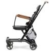 Lightweight and Compact Coast Rider Stroller with One Hand Easy Fold, Adjustable Handles and Soft Ride Wheels, Grey & Evolur Cruise Rider Mesh Storage Basket, Black - Image 5