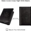 WALNEW Passport and Vaccine Card Holder Combo, Passport Cover Case Passport Wallet Travel Wallet RFID Blocking Travel Essentials for Women and Men, Black - Image 7