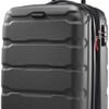 Samsonite Omni PC Hardside Expandable Luggage with Spinner Wheels, Carry-On 20-Inch, Black
