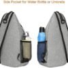 MOSISO Sling Backpack, Multipurpose Crossbody Shoulder Bag Travel Hiking Daypack - Image 6