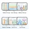 BAGSMART Clear Toiletry Bag, 3-Pack TSA Approved Travel Toiletry Bag Carry On Travel Accessories Bag Airport Airline Quart Size Bags water-resistant Makeup Bag for Women - Image 5