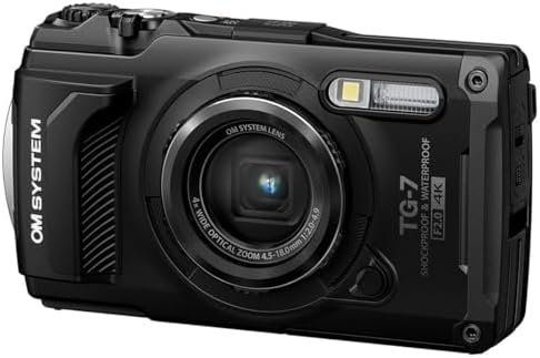 OM SYSTEM Tough TG-7 Black Underwater Camera, Waterproof, Freeze Proof, High Resolution Bright, 4K Video 44x Macro Shooting (Successor Olympus TG-6) - Image 3
