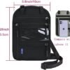 Travel Neck Wallet with RFID Blocking Men/Women Passport Holder Pouch - Image 2