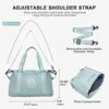 Travel Duffel Bag, Sports Gym Tote Bag, Shoulder Weekender Overnight Bags for Women - Image 3