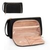 CUBETASTIC Makeup Bag, Small Cosmetic Bag with Makeup Brush Comparment, 2 in 1 Cute Make Up Organizer Pouch for Women Girls, Portable Travel Toiletry Bag - Image 9