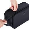Toiletry Bag for Men, Water-resistant Dopp Kit with Large Capacity for Toiletries and Shaving Accessories, Travel Toiletry Organizer Case, Black - Image 5