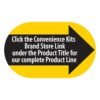 Convenience Kits International Men's Premium 15-Piece Kit wth Travel Size TSA Compliant Essentials, Featuring: Head & Shoulders Dandruff Shampoo Classic Clean and Palm Scalp Brush in Black Dopp Bag - Image 5