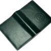 Men's Passport Wallets, with Rfid Blocking Function， High capacity Genuine Leather Passport Wallets with Superhero character. Navy blue - Image 3