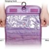 Portable Toiletry Bag for Women and Men, Travel Bag with Hanging Hook, Waterproof Makeup Cosmetic Bag Organizer Bathroom Storage Bag for Travel Accessories, Toiletries, Large Capacity(GRAY) - Image 3
