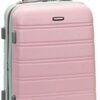 Rockland Melbourne Hardside Expandable Spinner Wheel Luggage, Mint, Carry-On 20-Inch