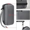 Case Compatible with Anker 737/735/ 736/717 USB-C Portable Charger Power Bank, Fast Foldable Wall PowerBank Bag for GaN Prime Nano II AC Adapter, Powercore Pocket for Lights Cable (Grey) - Image 4
