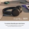Sony WH-CH520 Best Wireless Bluetooth On-Ear Headphones with Microphone for Calls and Voice Control, Up to 50 Hours Battery Life with Quick Charge Function, Includes USB-C Charging Cable - Black - Image 3