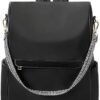 Womens Backpack Purse Leather Anti-theft Large Fashion Designer Travel Bag Ladies Shoulder Bags