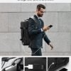 HOMIEE Travel Backpack Carry on Luggage 18x14x8 Inches Personal Item Bag for Airlines, 40L Expandable Laptop Backpack Large Suitcase for Business Weekender Overnight, Black - Image 7
