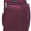 Samsonite Underseat Carry-On Spinner with USB Port, Purple, One Size - Image 3
