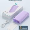 Kuulaa Portable Charger iPhone Power Bank 26800mAh Battery Pack Charger Portable Dual USB Output Portable Battery Charger Compatible with iPhone 15 14 13 12 11 Samsung S22 S21 Google iPad etc, Purple - Image 7
