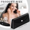 Silicone Makeup Brush Holder, Soft Travel Brush Holder, Travel Makeup Brush Holder, Makeup Brush Pouch, Waterproof Makeup Brush Case Brush Bag Easy To Clean for Women Girls - Image 2
