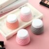 Gemice Travel Containers for Toiletries, Silicone Cream Jars TSA Approved Travel Size Containers with Toiletry Bag, Wide Mouth Leak-proof Travel Accessories with Lid for Cosmetic Cream (4 Pack) - Image 4