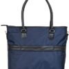 Kenneth Cole REACTION Chelsea Quilted Chevron 15" Laptop & Tablet Business Tote with Removable Shoulder Strap - Image 6