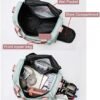 Small Gym Bag for Women, Waterproof Duffle Bag Carry On Weekender Bag with Shoe Compartment & Wet Pocket, Tote Bag for Travel, Workout, Sport - Image 6