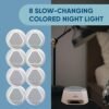 Brown Noise Machine with Night Light - White Noise Maker - Portable Sleep Sound Machine for Baby Kids Adult - Travel Baby Soother - Include Pink Noise Thunderstorm Ocean Rain Nature Sound & Fan Noise - Image 5