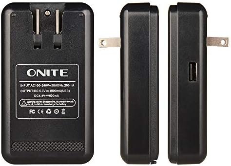 Onite Universal Cellphone Removeable Battery Charger, Extra 5V USB Output Port - Image 6