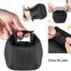Travel Soap Container Bag, 2 Pack Portable Soap Holder Travel Case (Black) - Image 4