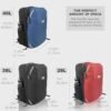 COR Surf Carry On Travel Backpack | NOW with Premium YKK Zippers | Flight Approved Carry On Laptop Backpack with Secret Passport Pockets | The Island Hopper (28L, Army Green) - Image 4