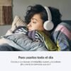 Sony WH-CH520 Best Wireless Bluetooth On-Ear Headphones with Microphone for Calls and Voice Control, Up to 50 Hours Battery Life with Quick Charge Function, Includes USB-C Charging Cable - Black - Image 4