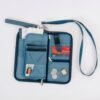 RFID Passport Holder Family wallet - Waterproof Family Passport Holder for 5 | Multiple Passport Holder for family of 6 | 9.5" x 5" | Family Passport Holder for 7, Blue - Image 8