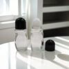 2 Packs Roll On Glass Bottles For Essential Oils, Perfume Roller Bottles with Plastic Roller Ball Empty Deodorant Containers Roller Ball Bottles For Fragrance Cosmetics (50ml/1.69Oz) - Image 2